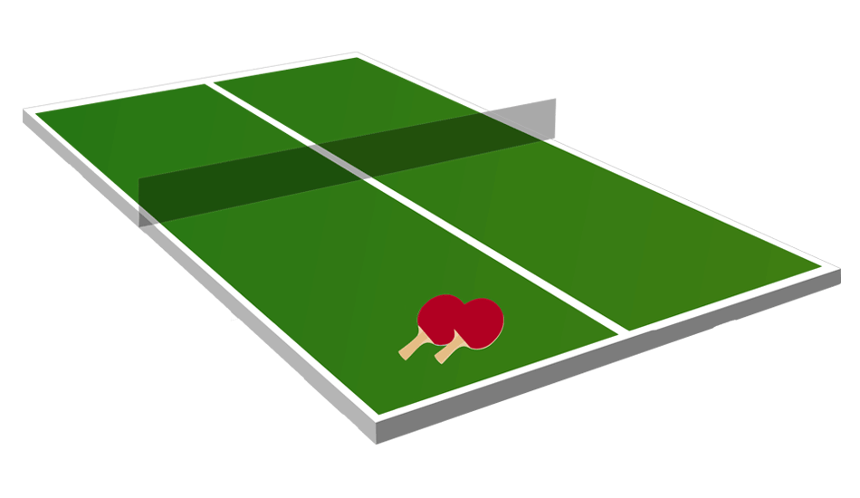 table tennis table size