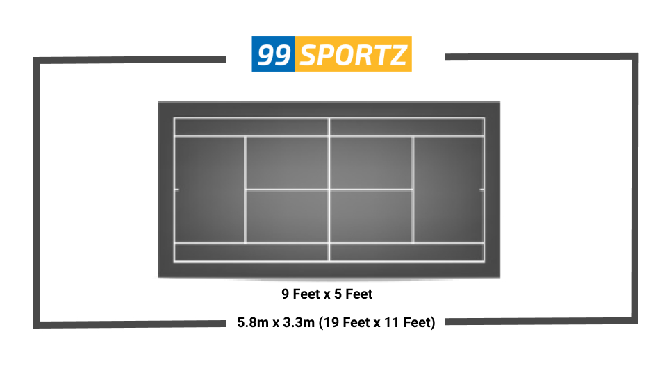 Size Do I Need For A Table Tennis, How Many Feet Is A Pong Table